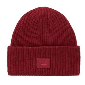 Acne Pansy Face Beanie